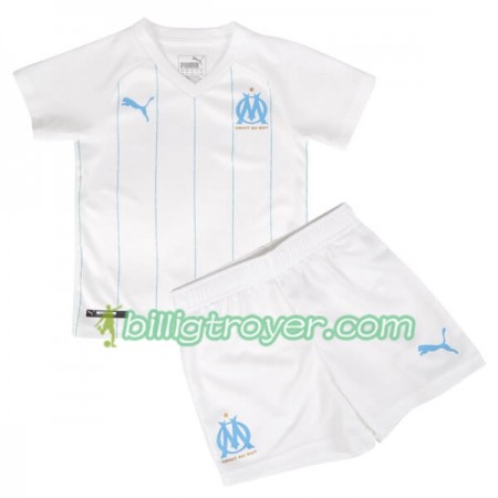 Billige Fotballdrakter Olympique de Marseille Barn Hjemmedraktsett 2019/20 Kortermet